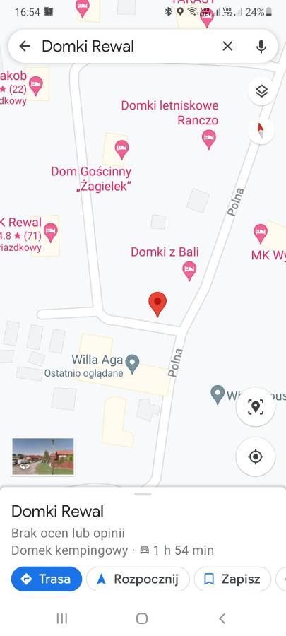 Domki Reval Rewal Bagian luar foto